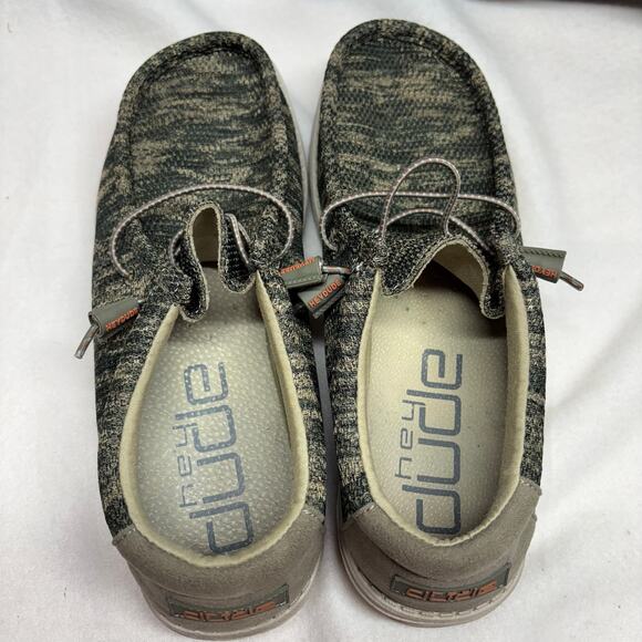 Hey Dude Wally Linen Sox Shoes - Size 11 - Great Condition! - Picture 6 of 7